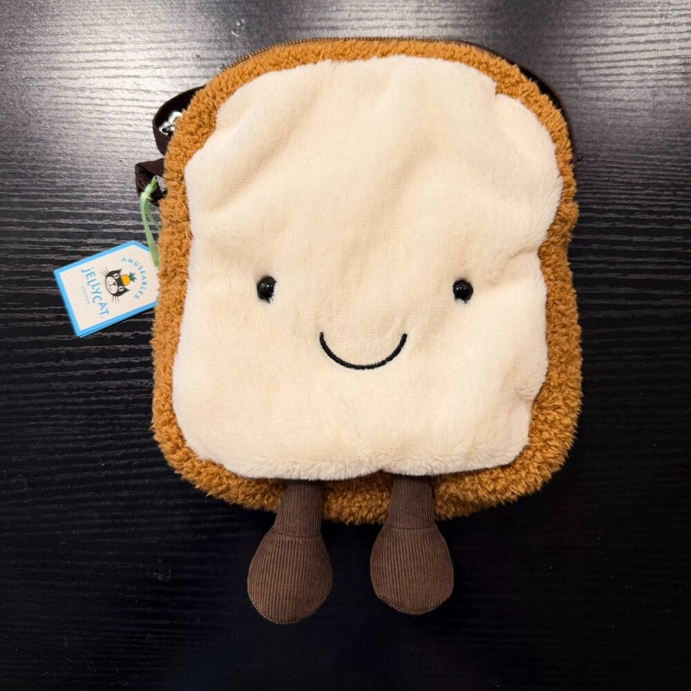 NWT - Jellycat Amuseables Toast Bag (retired)